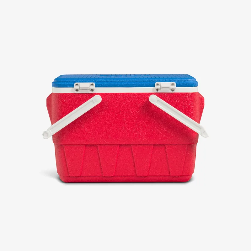 Retro Picnic Basket 25 Qt Cooler