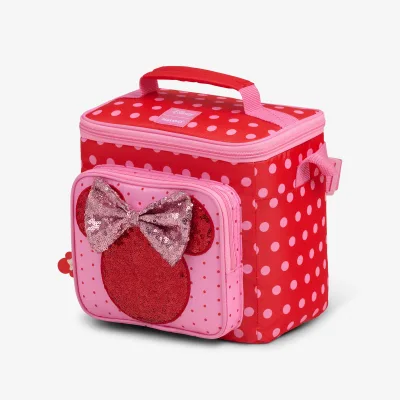 Disney Minnie Mouse Polka Dots firkantet madkasse med køleelement