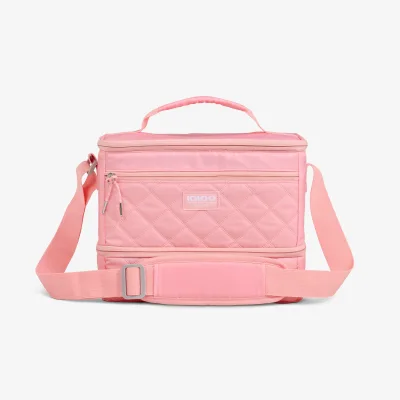 MaxCold DUO Dual Compartment Square Lunch Cooler