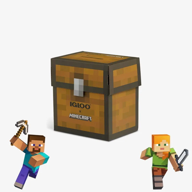 Minecraft Mystery Box Little Playmate Cooler 7 Qt