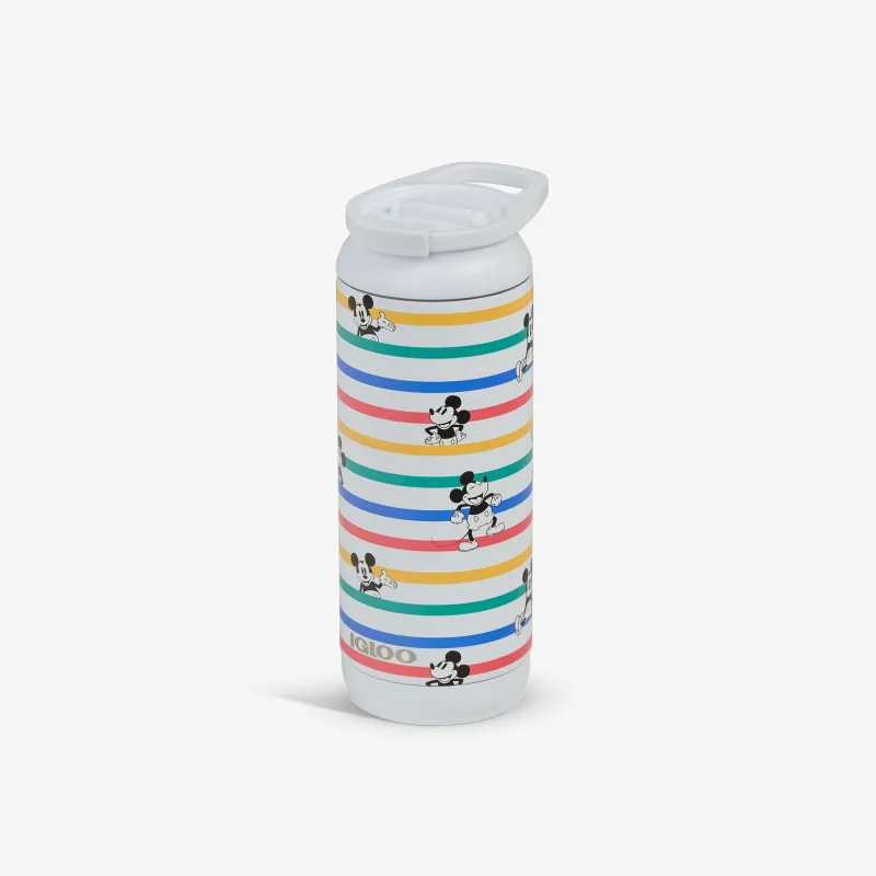 Disney Mickey Mouse Stripe 16 Oz Flip ‘n’ Sip Tumbler