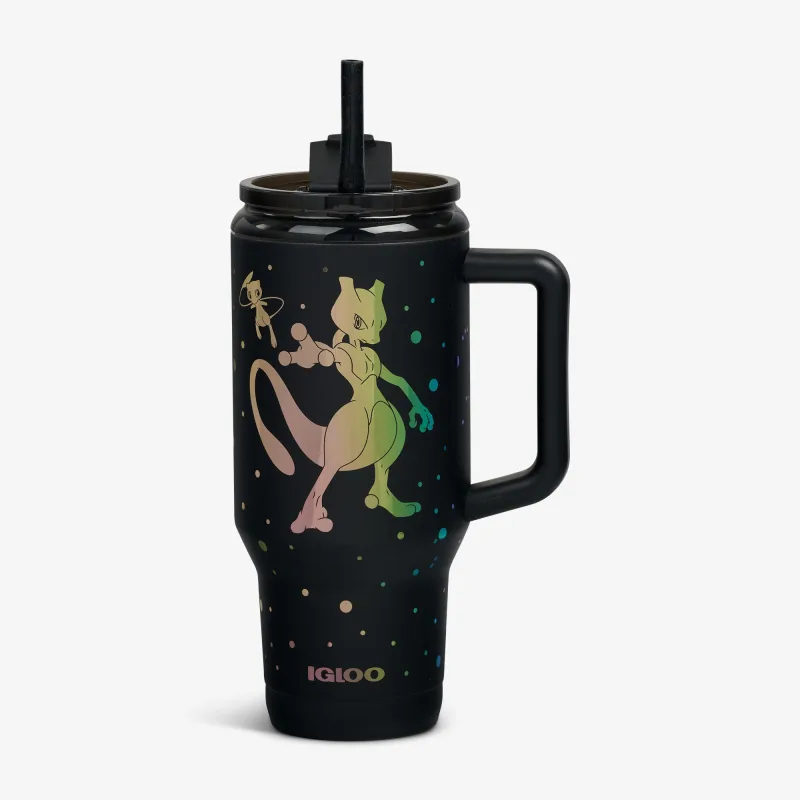 Pokémon Mew & Mewtwo 32 Oz Travel Mug