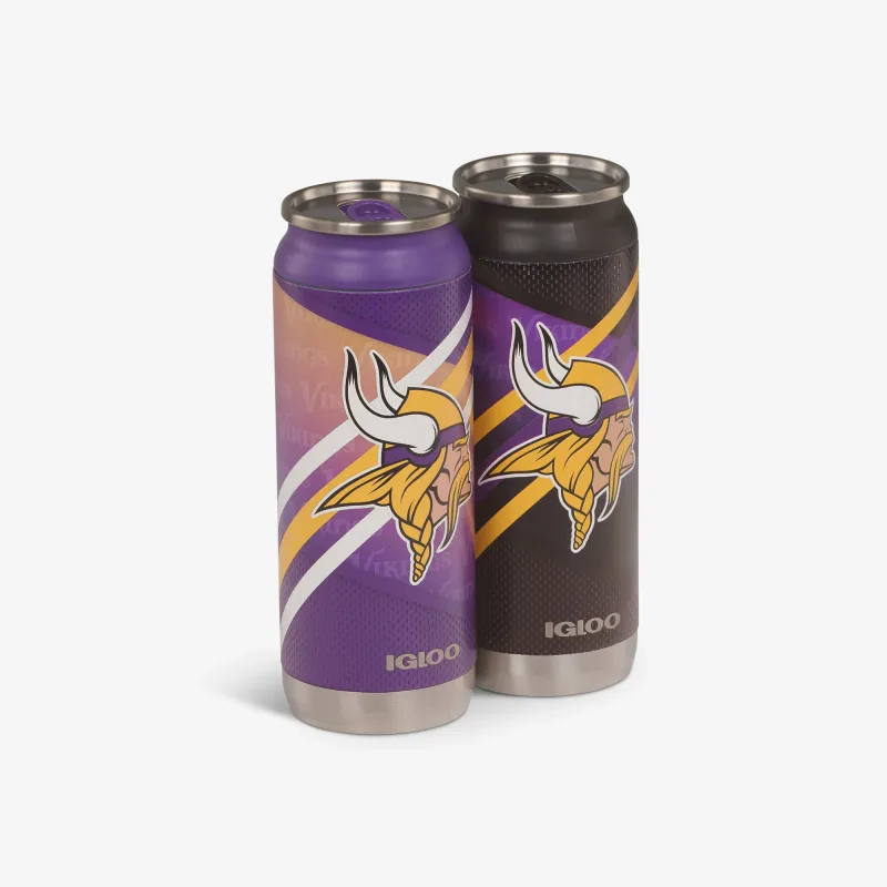 Minnesota Vikings Home & Away 16 Oz Can 2-Pack