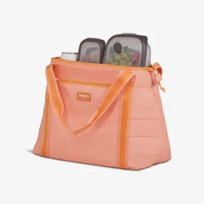 Bolsa nevera plegable tipo plumífero para 20 latas
