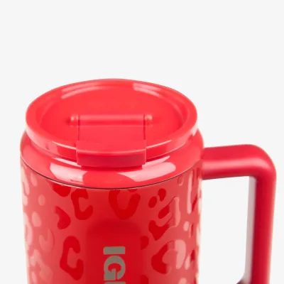 NFL 32 Oz Leopard Flip ‘n’ Sip Travel Mug