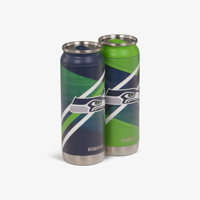Seattle Seahawks Home & Away 16 Oz Can 2-Pack