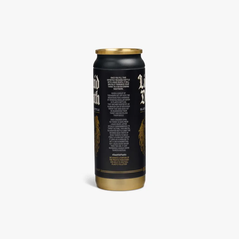 Liquid Death 16 Oz Slaughter Bottle
