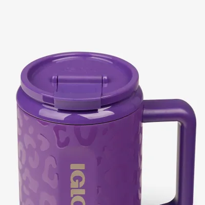 NFL 32 Oz Leopard Flip ‘n’ Sip Travel Mug