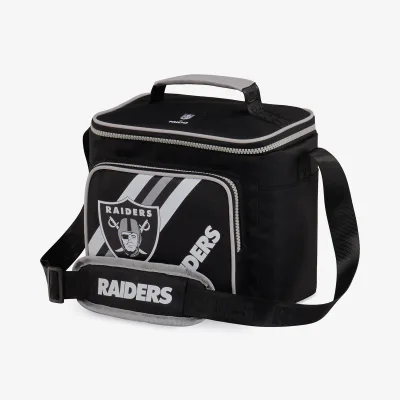 Kwadratowa torba chłodząca na lunch Las Vegas Raiders