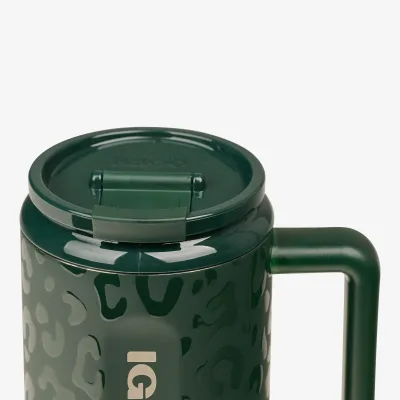 NFL 32 Oz Leopard Flip ‘n’ Sip Travel Mug
