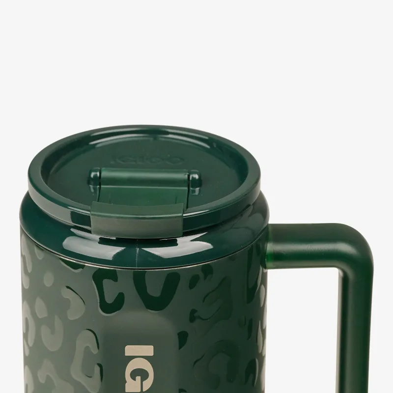 NFL 32 Oz Leopard Flip ‘n’ Sip Travel Mug