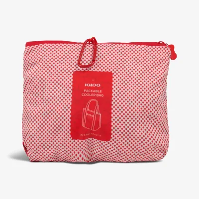 Hello Kitty® Red Apples Packable Puffer Borsa termica per 20 lattine