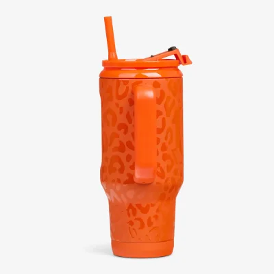 NFL 32 Oz Leopard Flip ‘n’ Sip Travel Mug