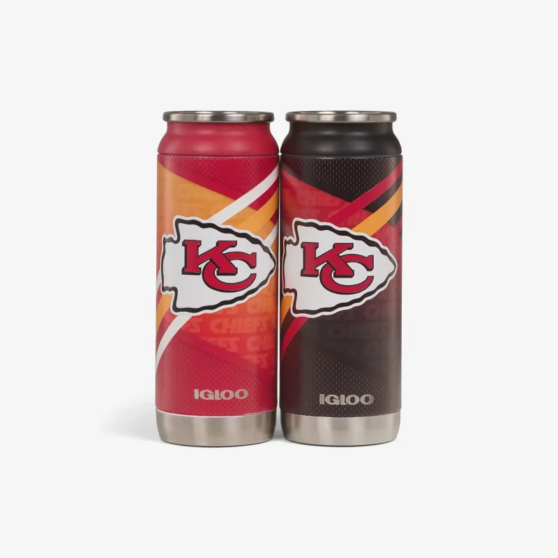 Kansas City Chiefs Home & Away 16 Oz Can 2-Pack