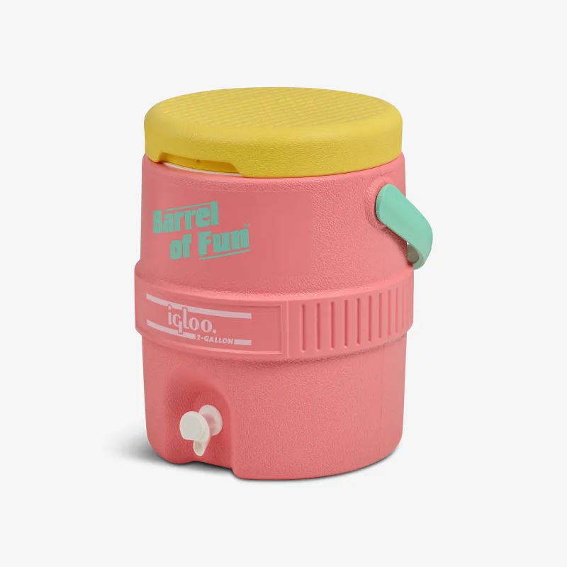 Retro Barrel of Fun 2 Gallon Jug