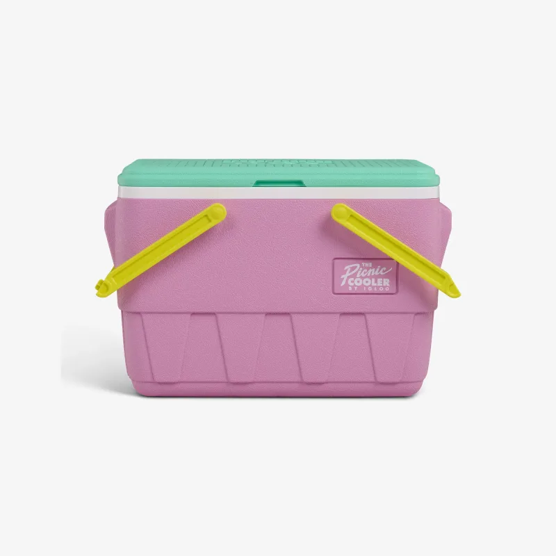 Retro Picnic Basket 25 Qt Cooler