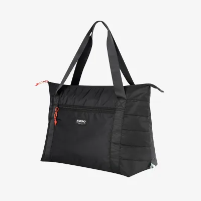 Bolsa nevera plegable tipo plumífero para 20 latas