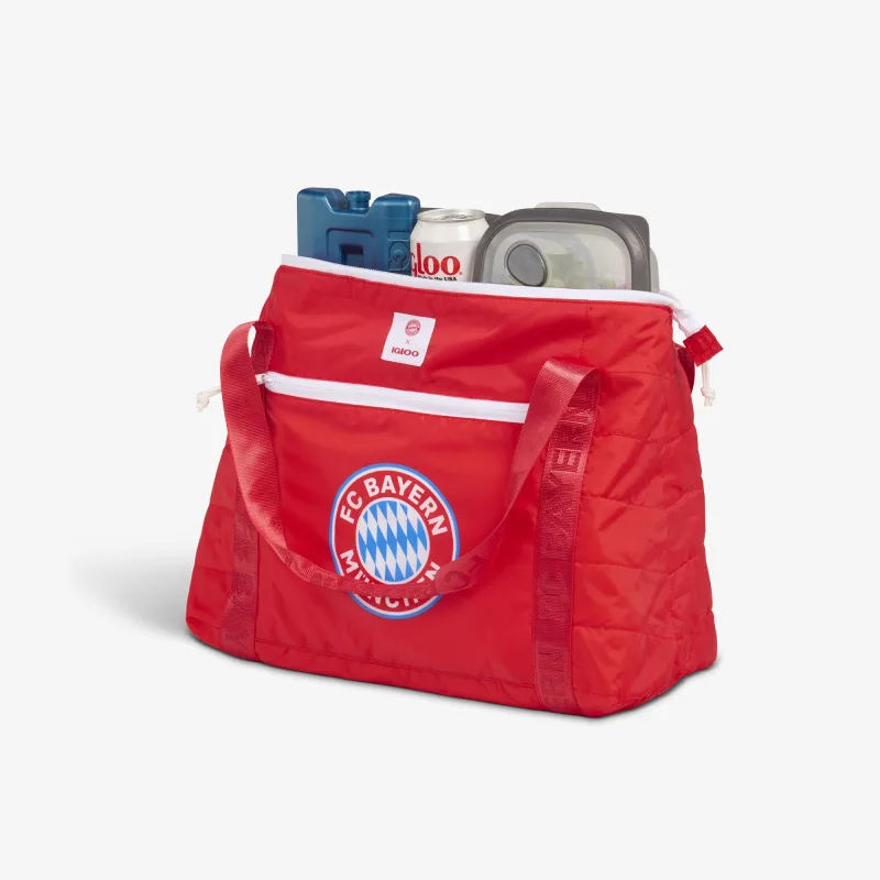 FC Bayern München Packable Puffer 20-Can Cooler Bag