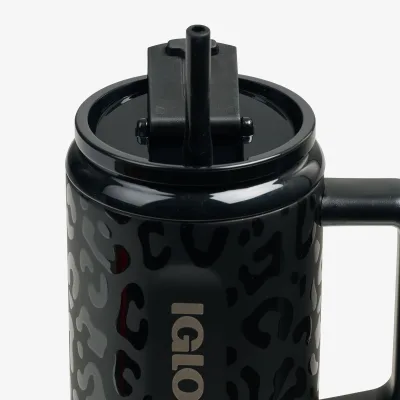 NFL 32 Oz Leopard Flip ‘n’ Sip Travel Mug