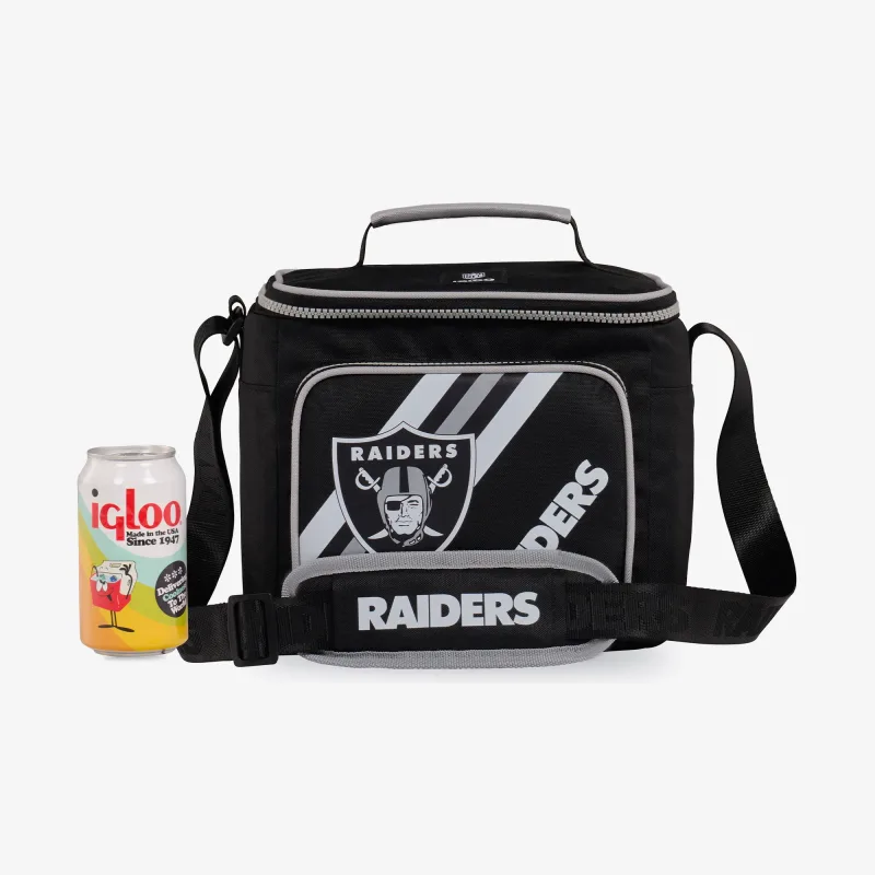 Kwadratowa torba chłodząca na lunch Las Vegas Raiders