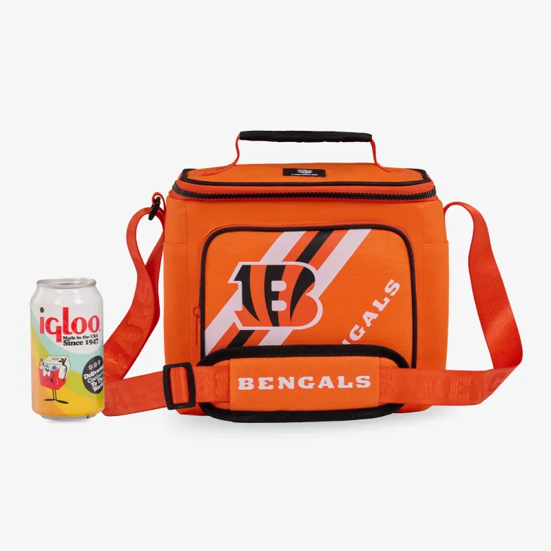 Kwadratowa torba chłodząca na lunch Cincinnati Bengals