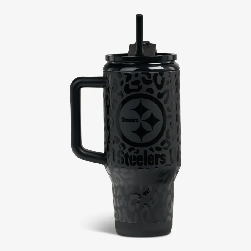 NFL 32 Oz Leopard Flip ‘n’ Sip Travel Mug