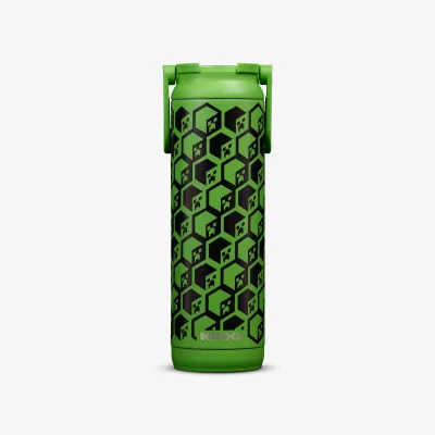 Botol Minecraft Creeper Glow in the Dark 20 Oz