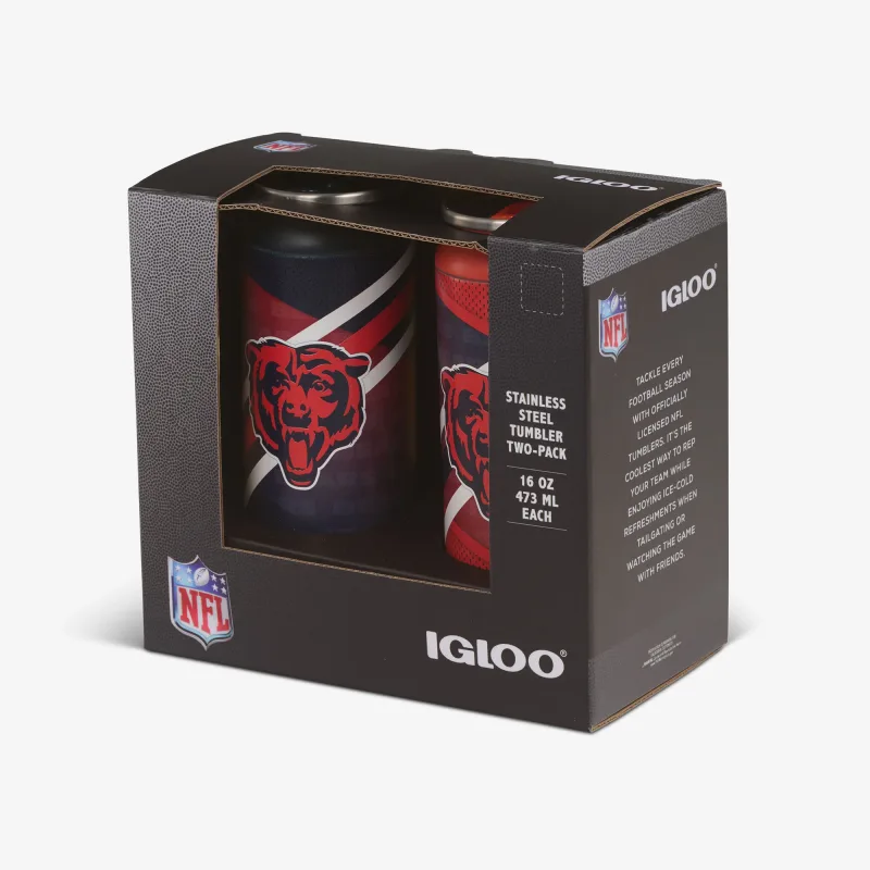 Lata Chicago Bears Home & Away 16 Oz 2-Pack