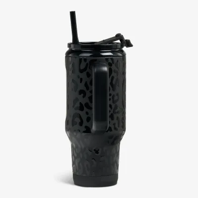 NFL 32 Oz Leopard Flip ‘n’ Sip Travel Mug