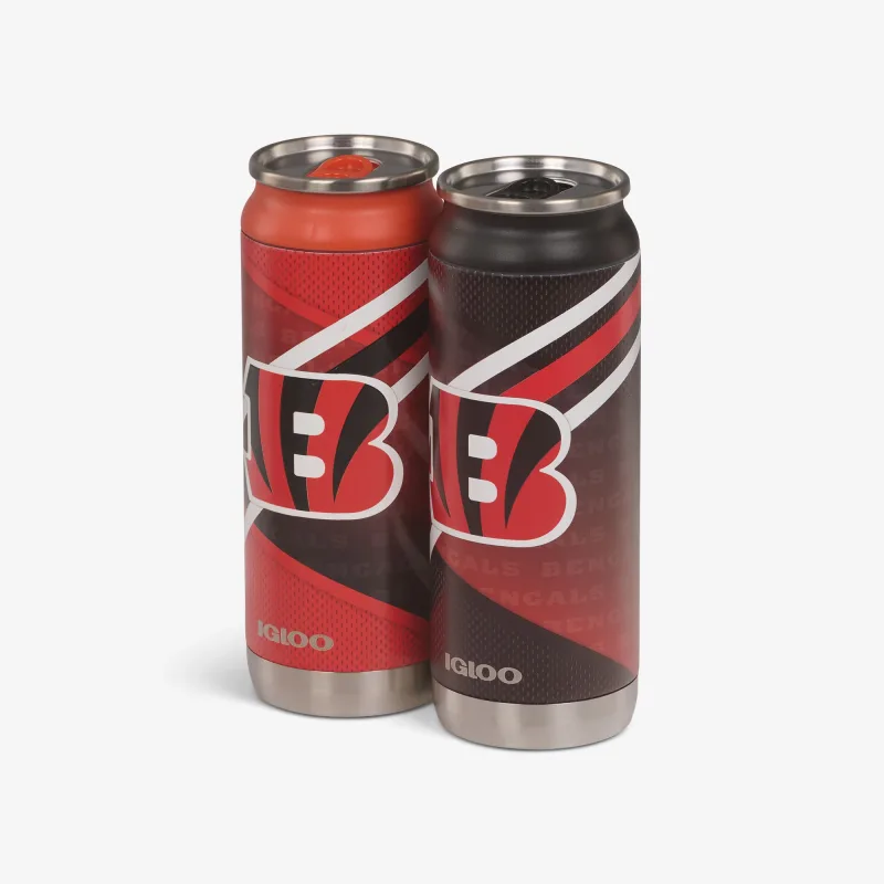 Cincinnati Bengals Home & Away 16 Oz Can 2-Pack
