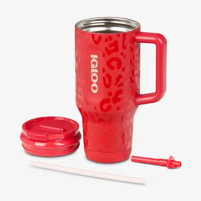 NFL 32 Oz Leopard Flip ‘n’ Sip Travel Mug