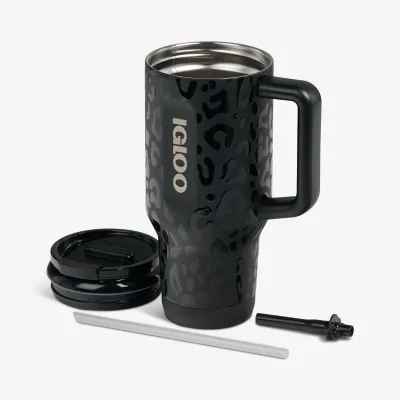 NFL 32 Oz Leopard Flip ‘n’ Sip Travel Mug