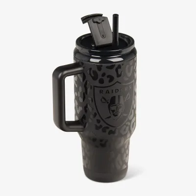 NFL 32 Oz Leopard Flip ‘n’ Sip Travel Mug