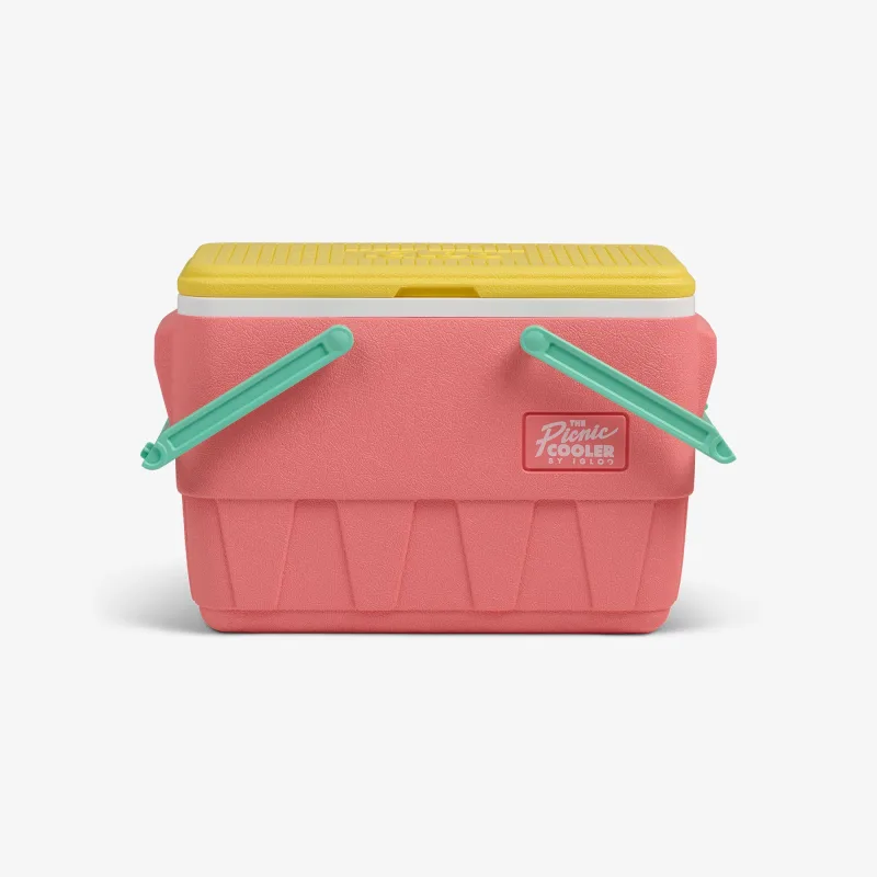 Retro Picnic Basket 25 Qt Cooler