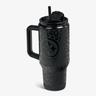 NFL 32 Oz Leopard Flip ‘n’ Sip Travel Mug